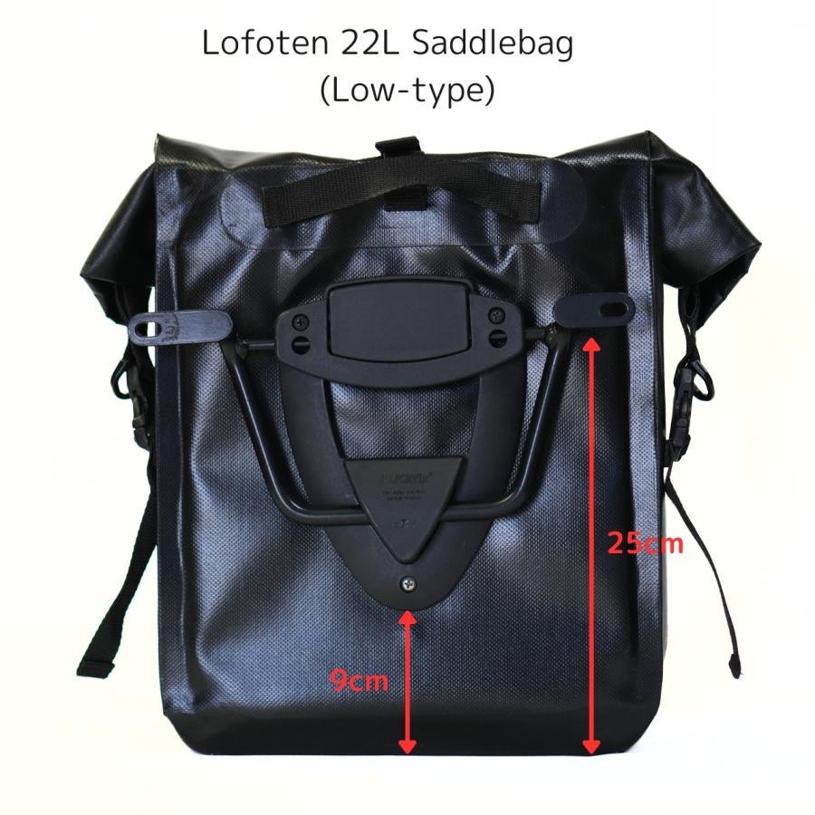 Lofoten 22L 防水サドルバッグ サイドバッグ 黒 LaPoderosaGoods 国内在庫あり 即納 トライアンフ BMW インディアン ロイヤルエンフィールド モトグッツィ |  | 01