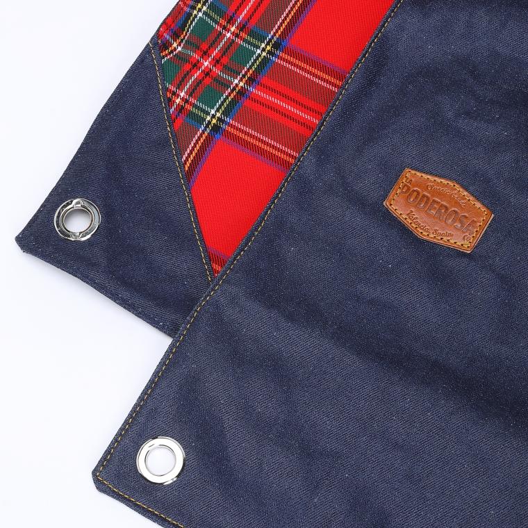 LaPoderosaGoods Blanket Poncho ブランケット ポンチョ デニム キャンプ レジャー ツーリング PODEROSA 国内在庫あり 即納 |  | 01