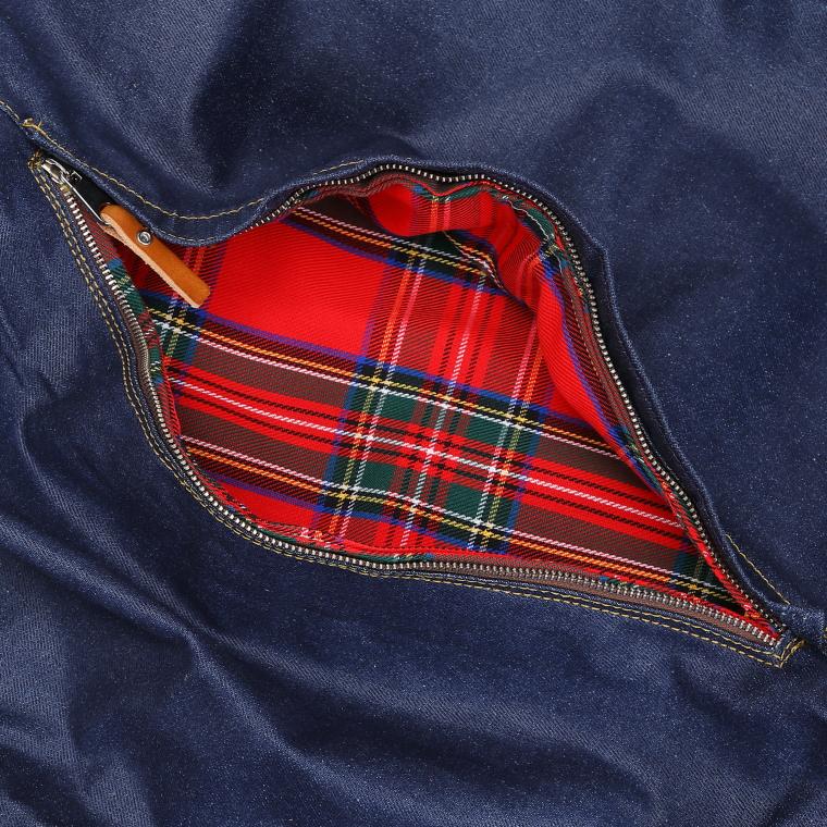 LaPoderosaGoods Blanket Poncho ブランケット ポンチョ デニム キャンプ レジャー ツーリング PODEROSA 国内在庫あり 即納 |  | 02