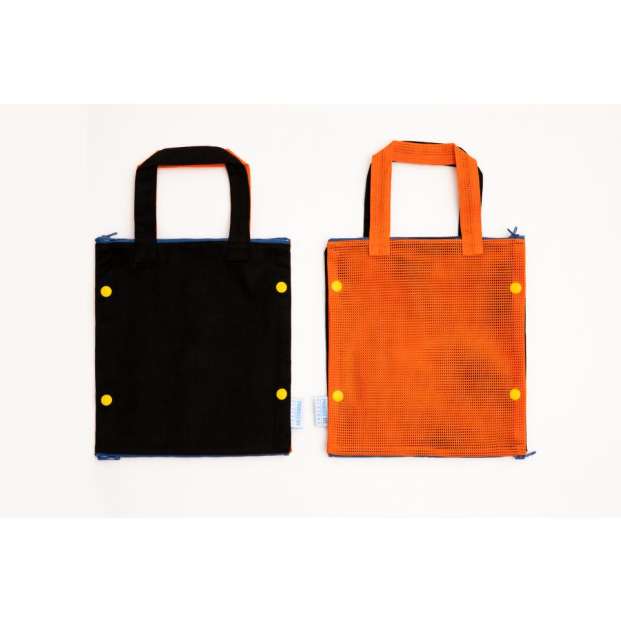 Produce 101 Japan Season2 Official Half Half Tote Bag Orange Black ハーフ ハーフ トートバッグ オレンジ ブラック Lapone World 通販 Paypayモール