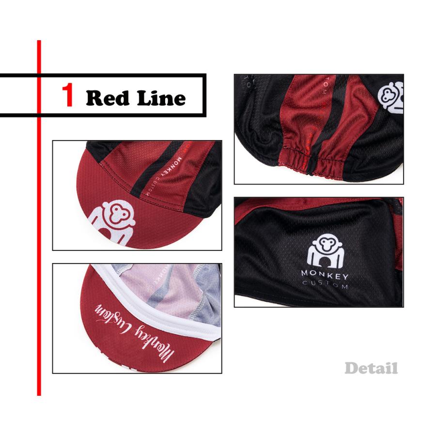 サイクルキャップ おしゃれ インナーキャップ サイクリング 自転車 帽子 メンズ レディース 男女兼用 モンキー 猿 サル 14色 |  | 18