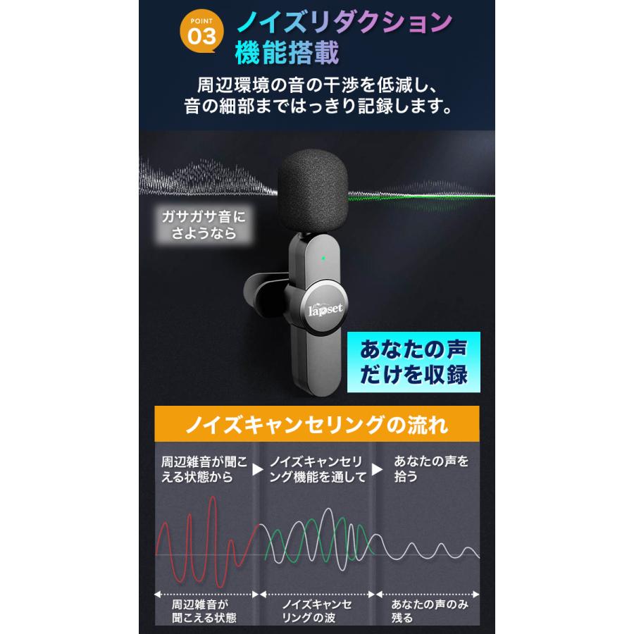ワイヤレスピンマイク スマホマイク ミニマイク ワイヤレスマイク