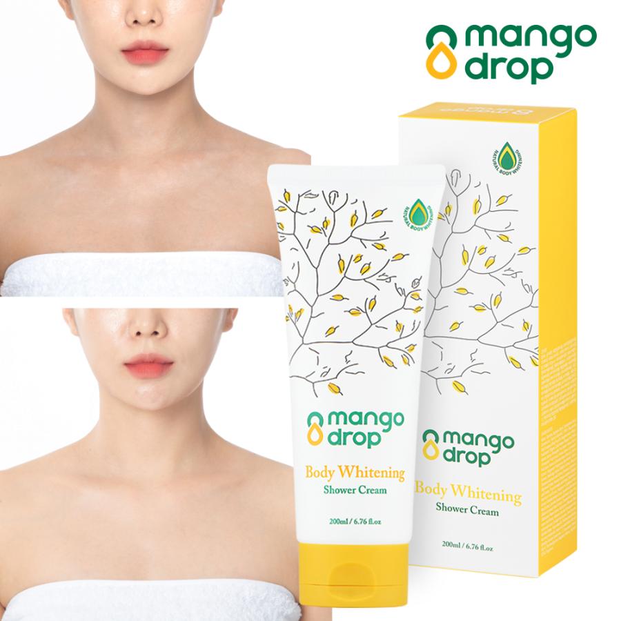 マンゴードロップ ボディホワイトニングシャワークリーム Mango Drop Body Whitening Shower Cream　２００ml |  | 02