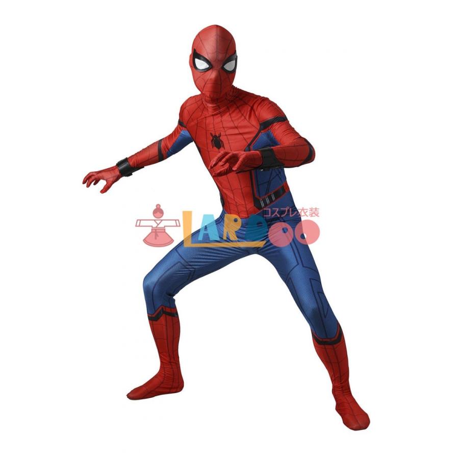 スパイダーマン：ホームカミング ピーター・パーカー コスプレ衣装 