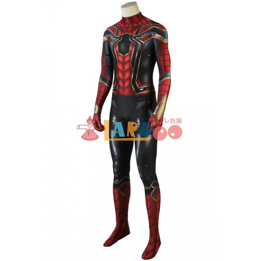 アベンジャーズ インフィニティ デポー ウォー スパイダーマン Spider Man コスプレ衣装 Cosplay 仮装 パーカー コスチューム ピーター