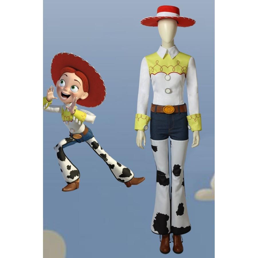 トイ・ストーリー Toy Story ジェシー コスプレ衣装+靴 トイ・ストーリー Toy Story ジェシー コスプレ衣装+靴