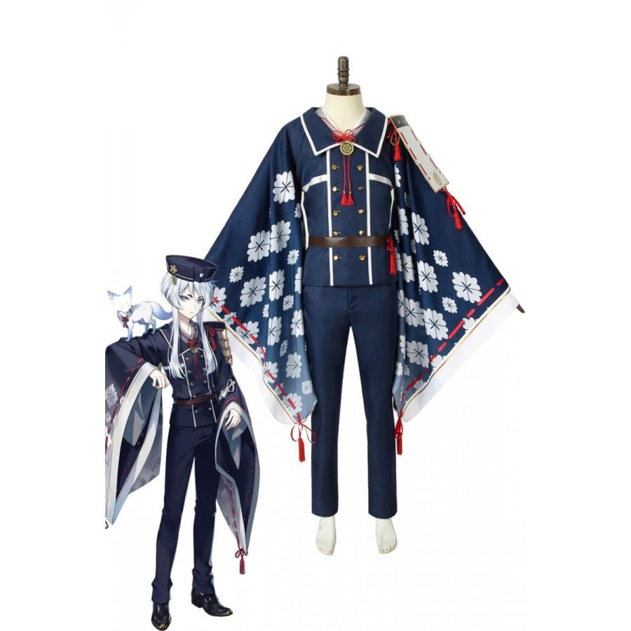 刀剣乱舞 剣 キャラクター衣装 白山吉光 はくさんよしみつ 出陣 コスプレ衣装 Lardooコス コスプレ コスチューム ゲーム コスチューム Cosplay 4398 Lardoo株式会社