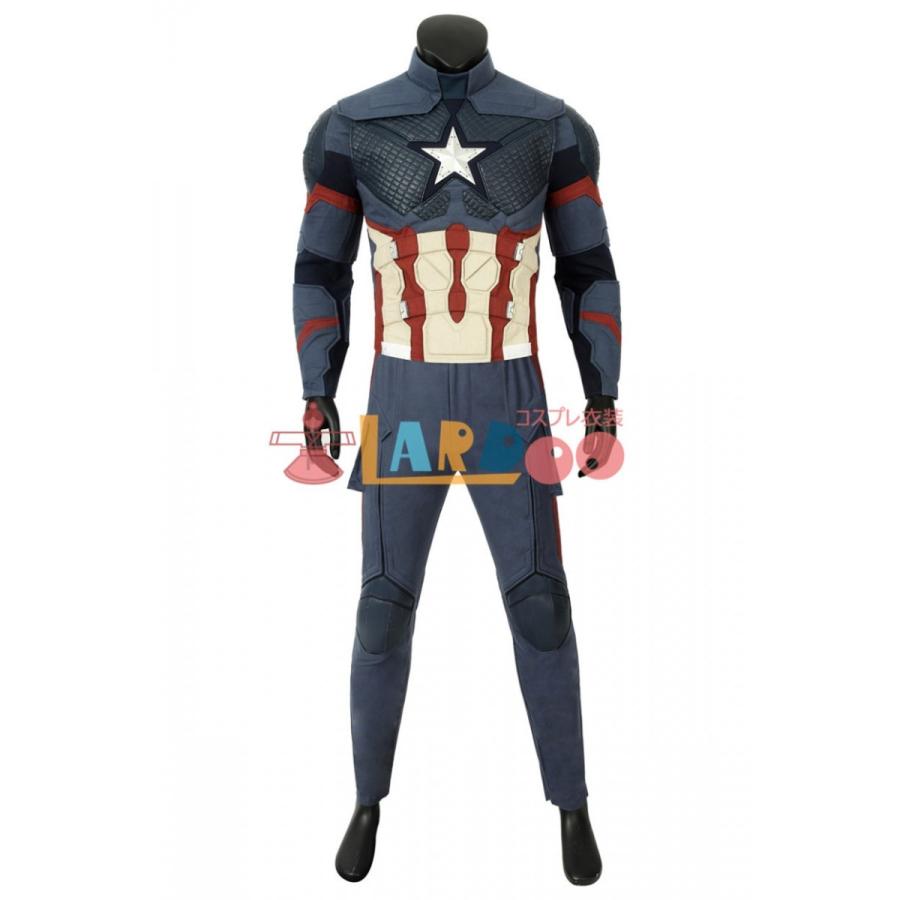 アベンジャーズ/インフィニティ・ウォー キャプテン・アメリカ スティーブ・ロジャース 修正版 コスプレ衣装 コスチューム 予めご了承ください