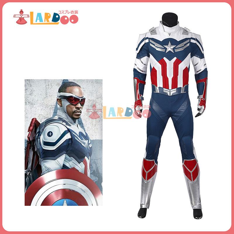 サム ウィルソン Sam Wilson キャプテン アメリカ New Captain America ファルコンとウィンターソルジャー コスプレ衣装 コスチューム Cosplay 4703a Lardoo株式会社 通販 Yahoo ショッピング