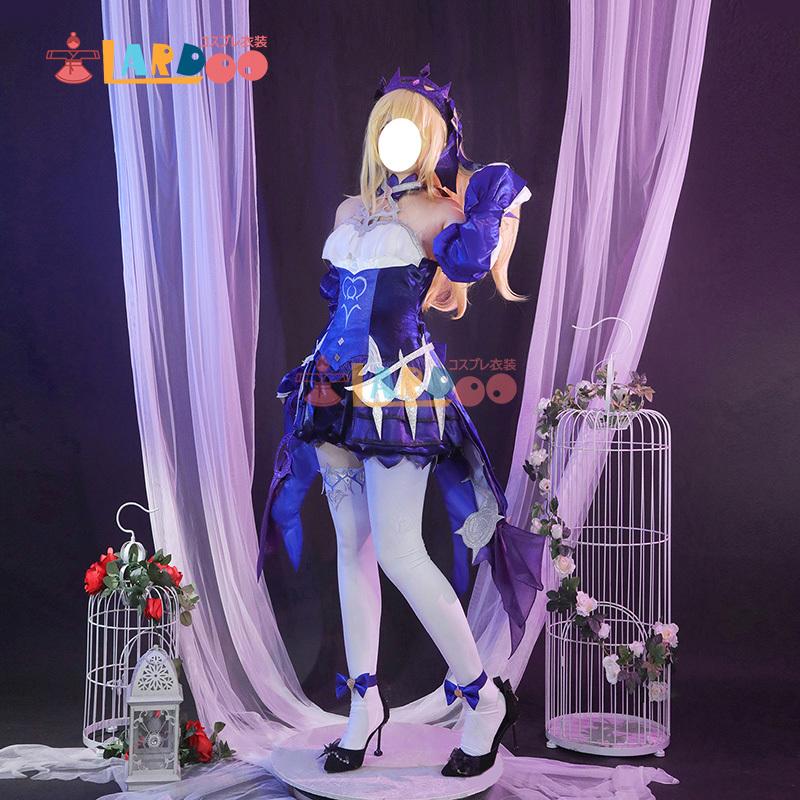 原神 Genshin モンド フィッシュル-スキン「極夜の真夢」 コスプレ衣装 