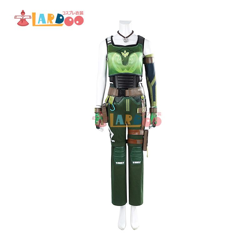 Valorant skyeコスプレ衣装 ウィッグ付きフルセット ヴァロラント VALORANT スカイ-Skye コスプレ衣装 コスチューム