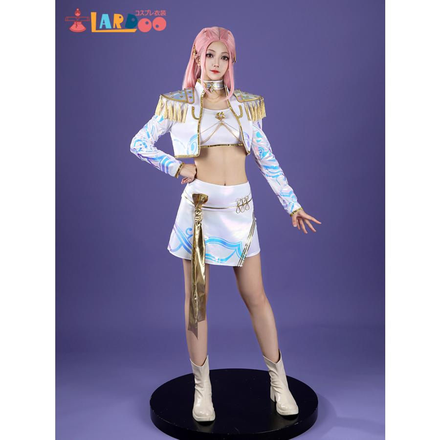 KPOPガールズ! デーモン ハンターズ ルミ-Rumi コスプレ衣装