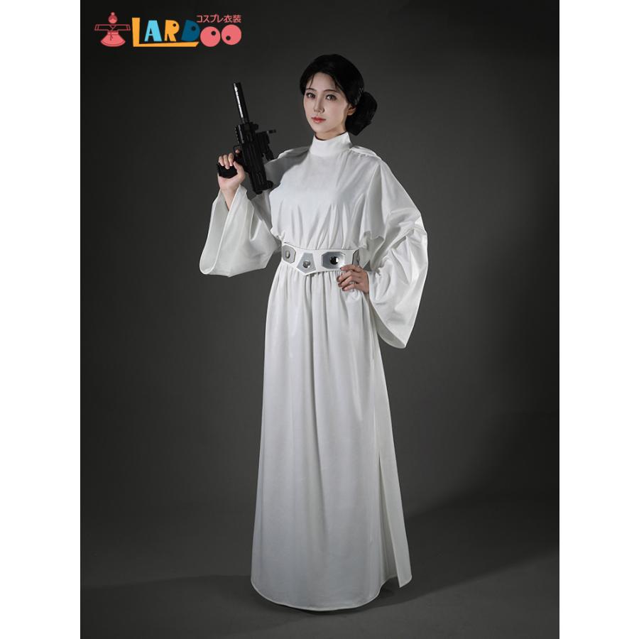 スター・ウォーズ エピソード4/新たなる希望 レイア・オーガナ レイア姫 コスプレ衣装 コスチューム Star Wars: Episode IV A New Hope cosplayの画像