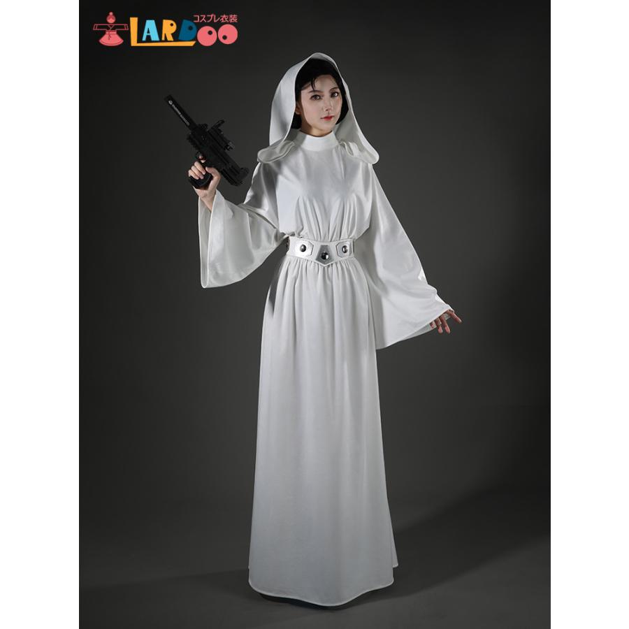 スター・ウォーズ エピソード4/新たなる希望 レイア・オーガナ レイア姫 コスプレ衣装 コスチューム Star Wars: Episode IV A New Hope cosplayの画像