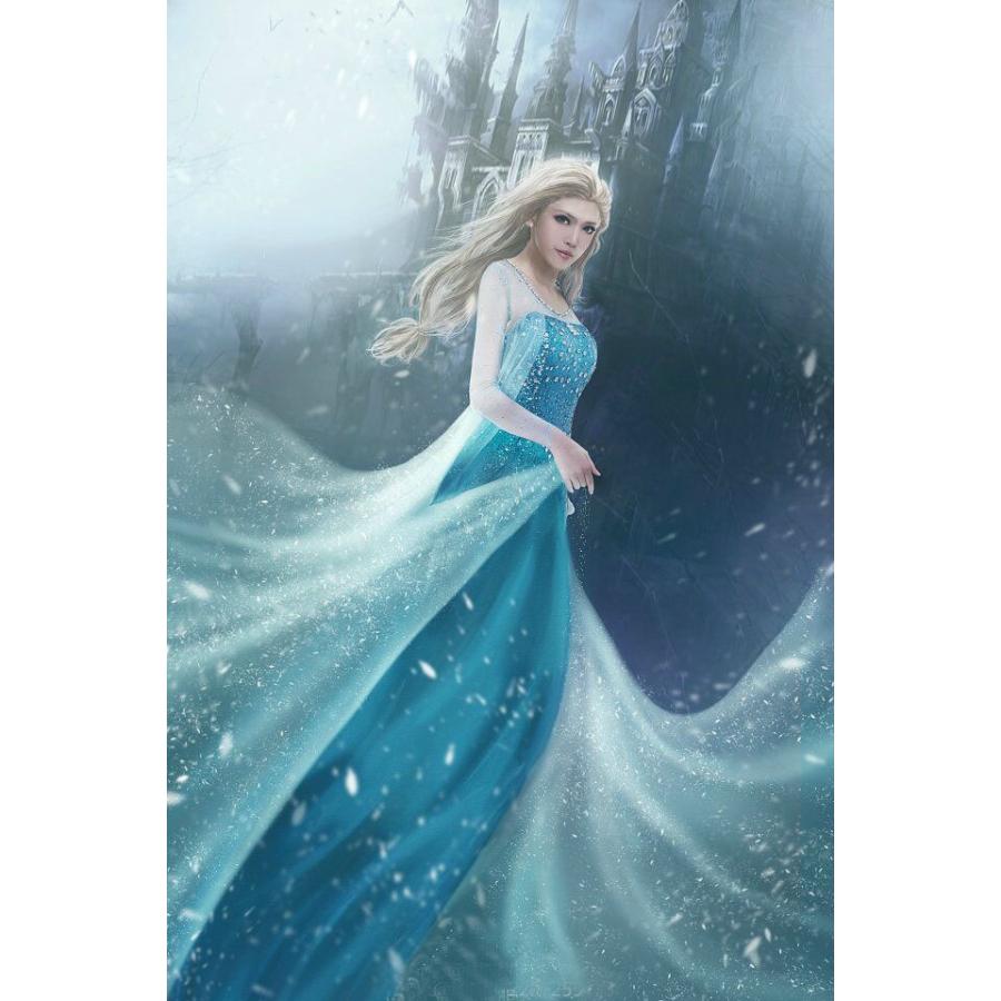 エルサ アナと雪の女王2 Elsa Frozen ワンピース エルサドレス プリンセス ドレス ワンピース グッズ コスプレグッズ s 5 Lardoo株式会社 通販 Yahoo ショッピング