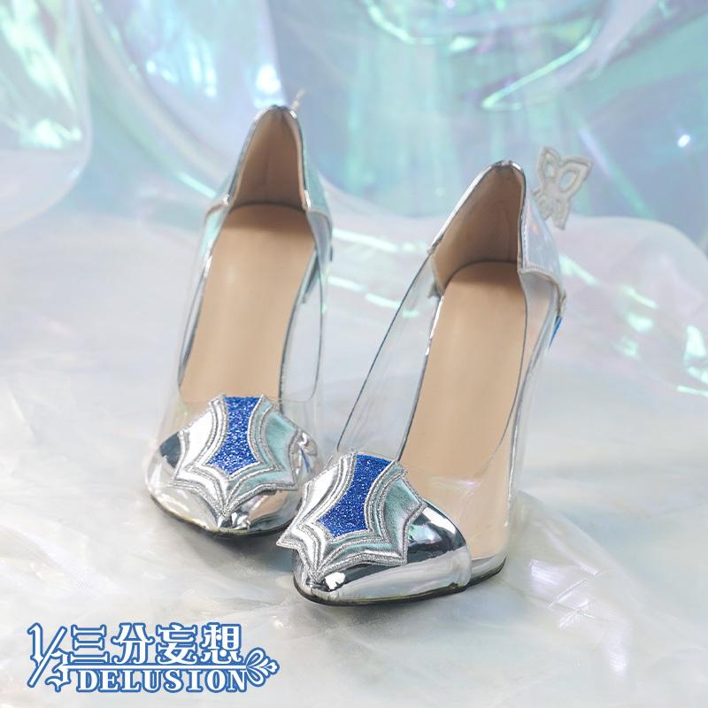 原神　エウルア　コスプレ衣装　三分妄想　レディースLサイズ 三分妄想1/3Delusion】原神 Genshin エウルア-Eula コスプレ衣装