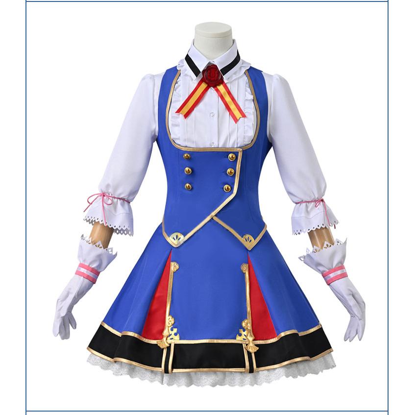 ウマ娘 プリティーダービー メイショウドトウ 勝負服 コスプレ衣装
