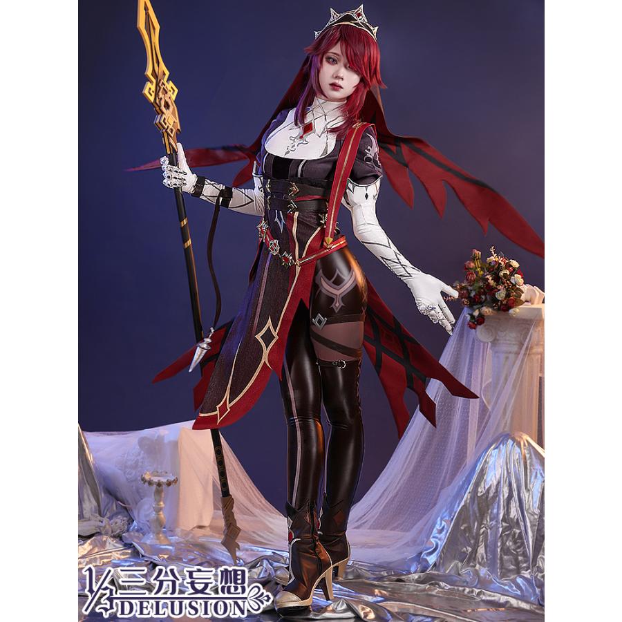 三分妄想1/3Delusion】原神 Genshin ロサリア - Rosaria オルタ 