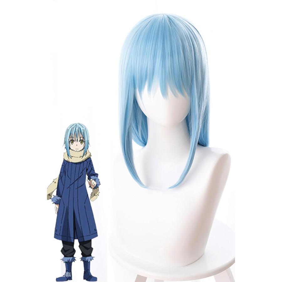 転生したらスライムだった件 転スラ リムル ウィッグ コスプレ用 ネット付き Ars211 Lardoo株式会社 通販 Yahoo ショッピング