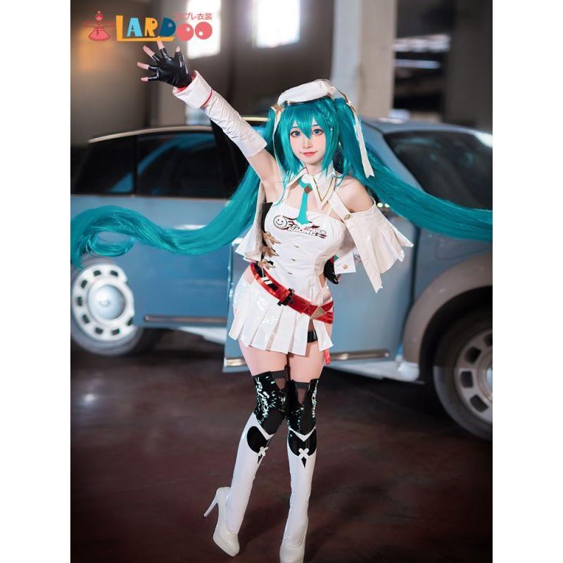 VOCALOID 初音ミク レーシングミク2023 コスプレ衣装 VOCALOID 初音ミク レーシングミク2023 コスプレ衣装