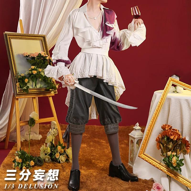 第五人格 写真家 宿酔 三分妄想製 コスプレ衣装 高級感フルセット 新品未開封 三分妄想 第五人格 IdentityV 写真家 ジョゼフ 宿酔 コスプレ 衣装