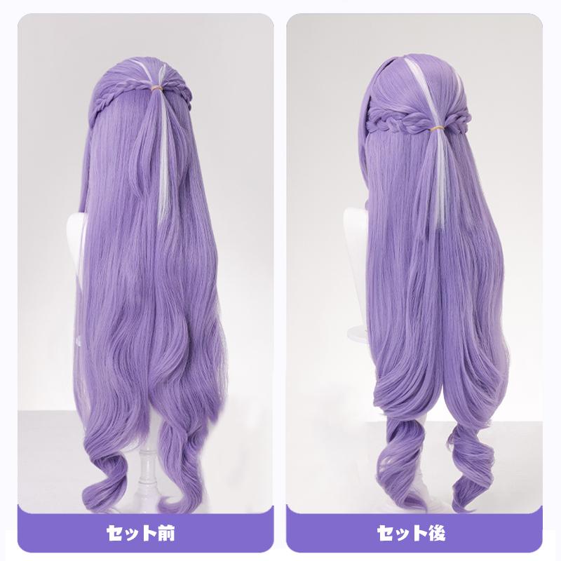 【三分妄想1/3Delusion】 ゼンレスゾーンゼロ ビビアン-Vivian 発光パニエ付き コスプレ衣装/ウィッグ/靴 コスチューム_10