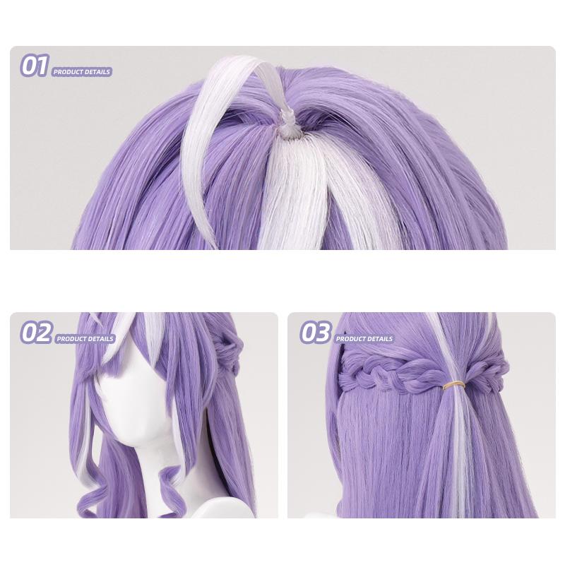 【三分妄想1/3Delusion】 ゼンレスゾーンゼロ ビビアン-Vivian 発光パニエ付き コスプレ衣装/ウィッグ/靴 コスチューム_11