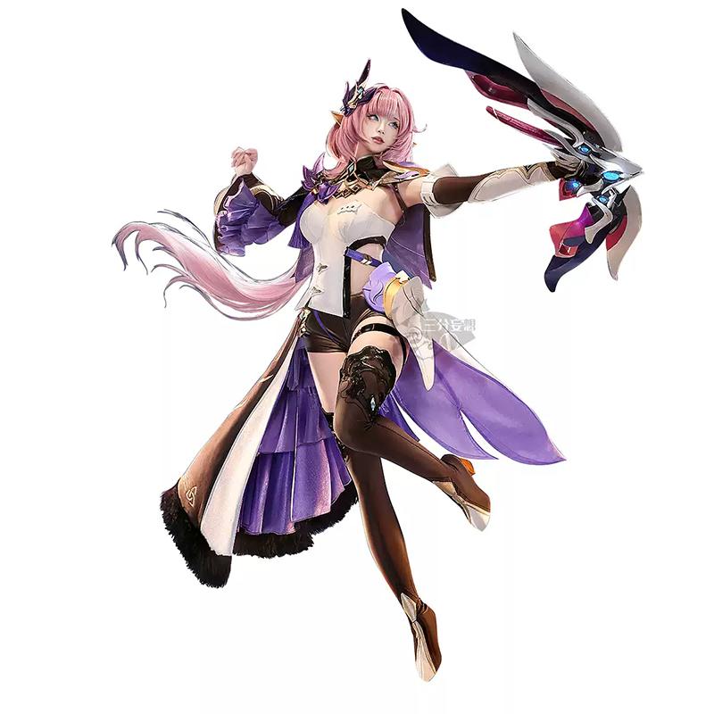 三分妄想1/3Delusion】崩壊3rd 火を追う十三英傑 エリシア コスプレ
