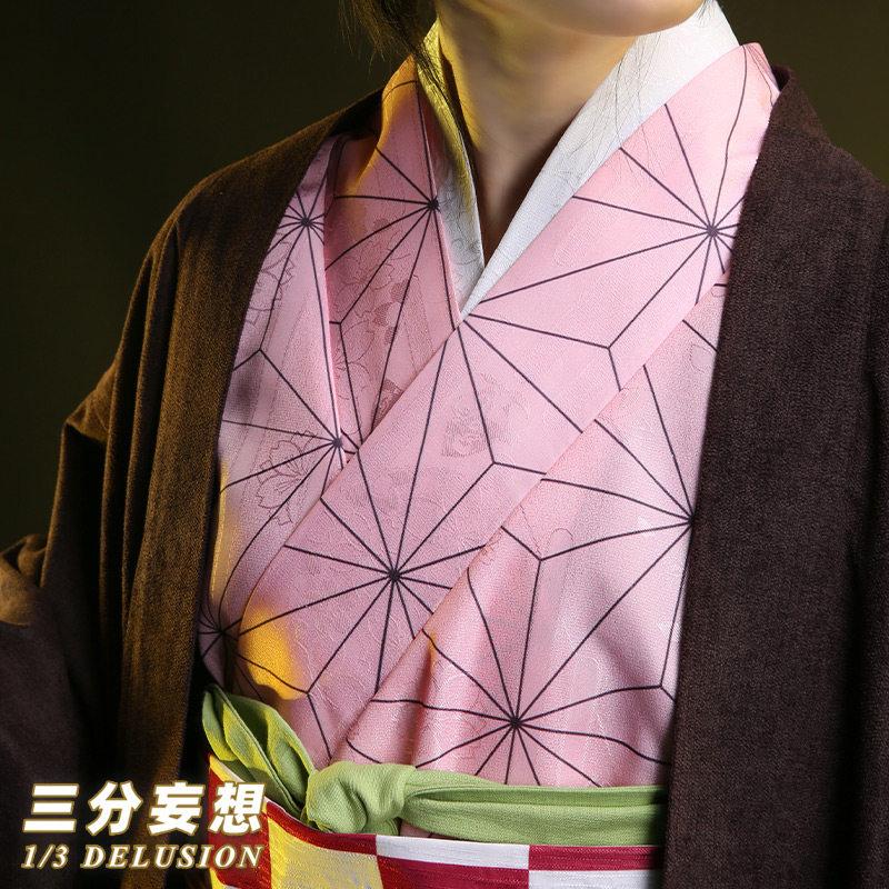 三分妄想1/3Delusion】鬼滅の刃 竈門 禰?豆子-かまど ねずこ コスプレ