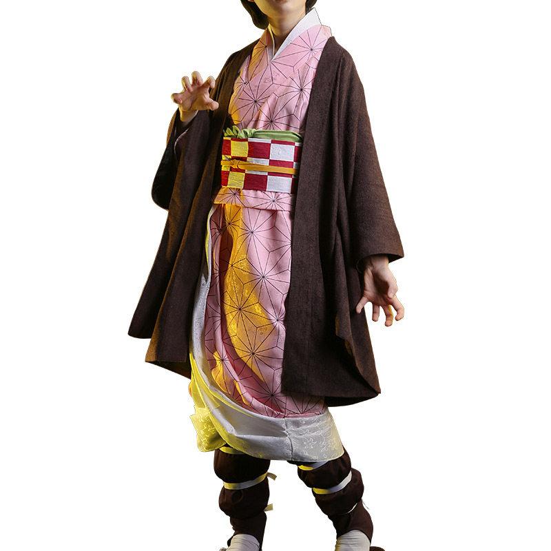 三分妄想1/3Delusion】鬼滅の刃 竈門 禰?豆子-かまど ねずこ コスプレ