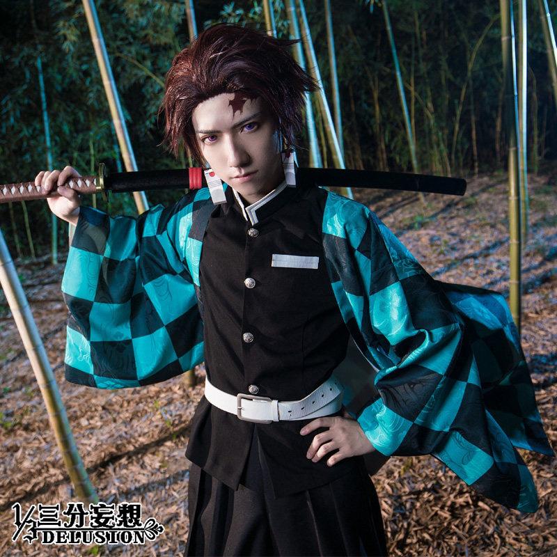 炭治郎　コスプレ衣装　三分妄想 三分妄想1/3Delusion】鬼滅の刃 竈門 炭治郎-かまど たんじろう