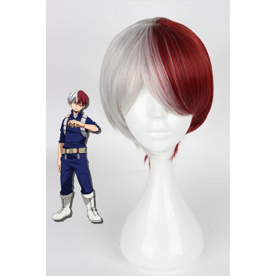 僕のヒーローアカデミア ヒロアカ 轟焦凍 ウイッグ コスプレウィッグ コスプレ コスプレ道具 Crs 008 Lardoo株式会社 通販 Yahoo ショッピング