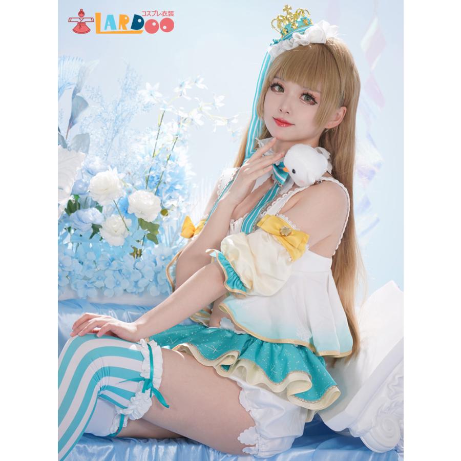 ラブライブ スクフェス ことり式雪だるま コスプレ衣装 南ことり UR ラブライブ Loveliv 南 ことり ことり式雪だるま コスプレ衣装