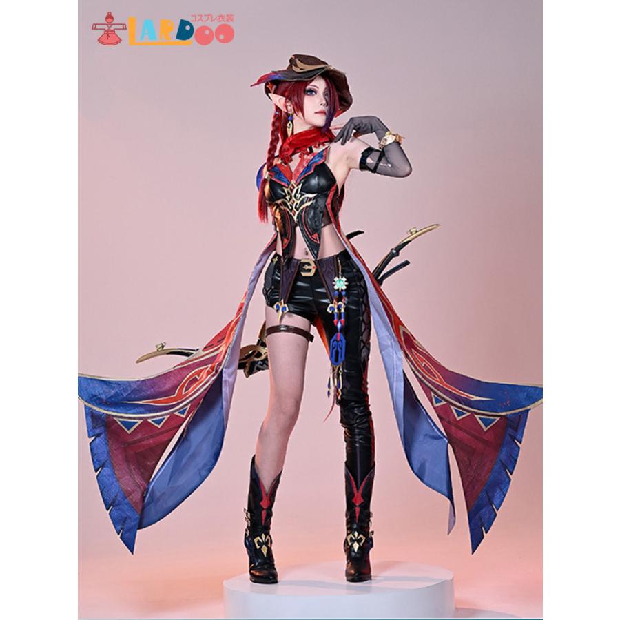原神 Genshin ナタ チャスカ-Chasca コスプレ衣装 コスチューム