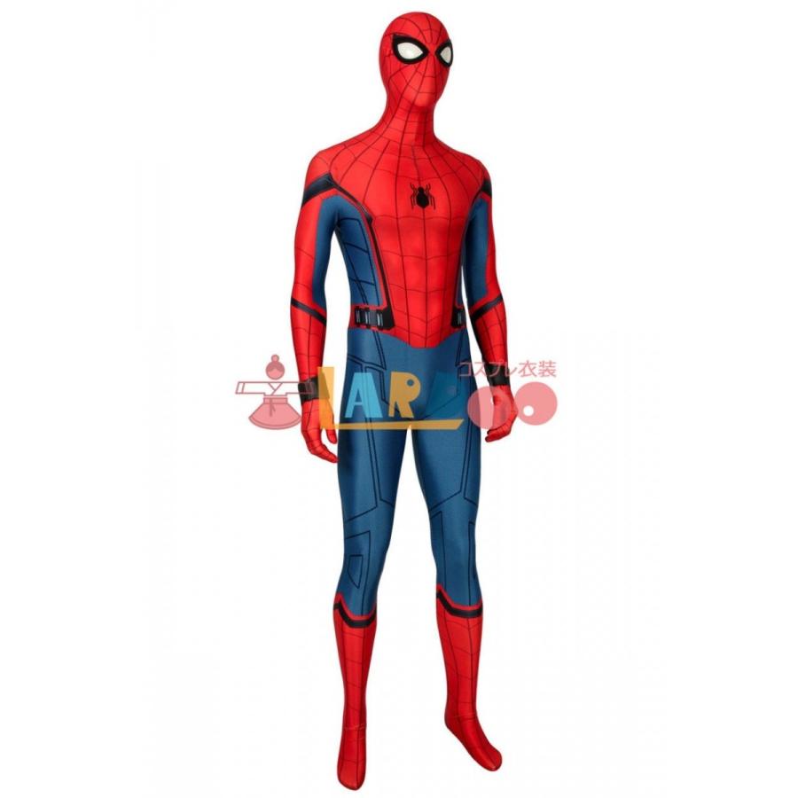 ファーフロムホーム　スパイダーマン　コスプレ　フェイスシェル　スーツ　高級 ファーフロムホーム スパイダーマン コスプレ フェイスシェル