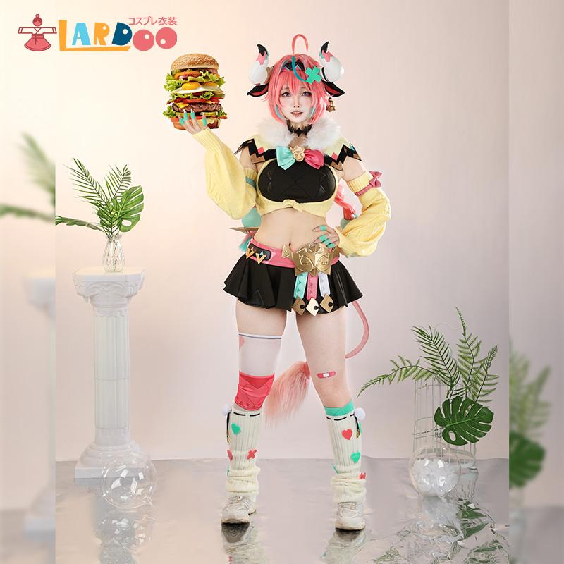 原神 ヴァレサ コスプレ衣装 Amazon.co.jp: [DOZZZY] 角＋マスク＋腰飾り＋尻尾付き 原神