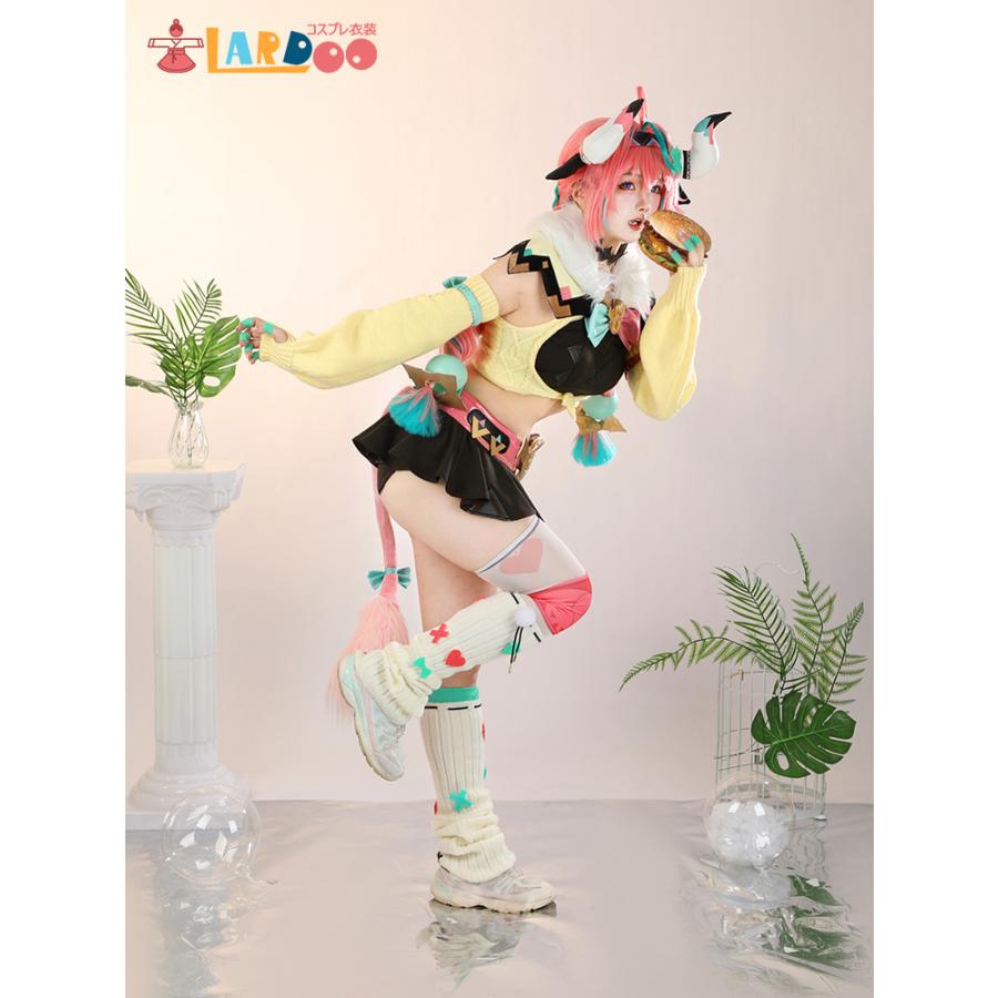 原神 Genshin ナタ ヴァレサ-Varesa コスプレ衣装 金属神の目版