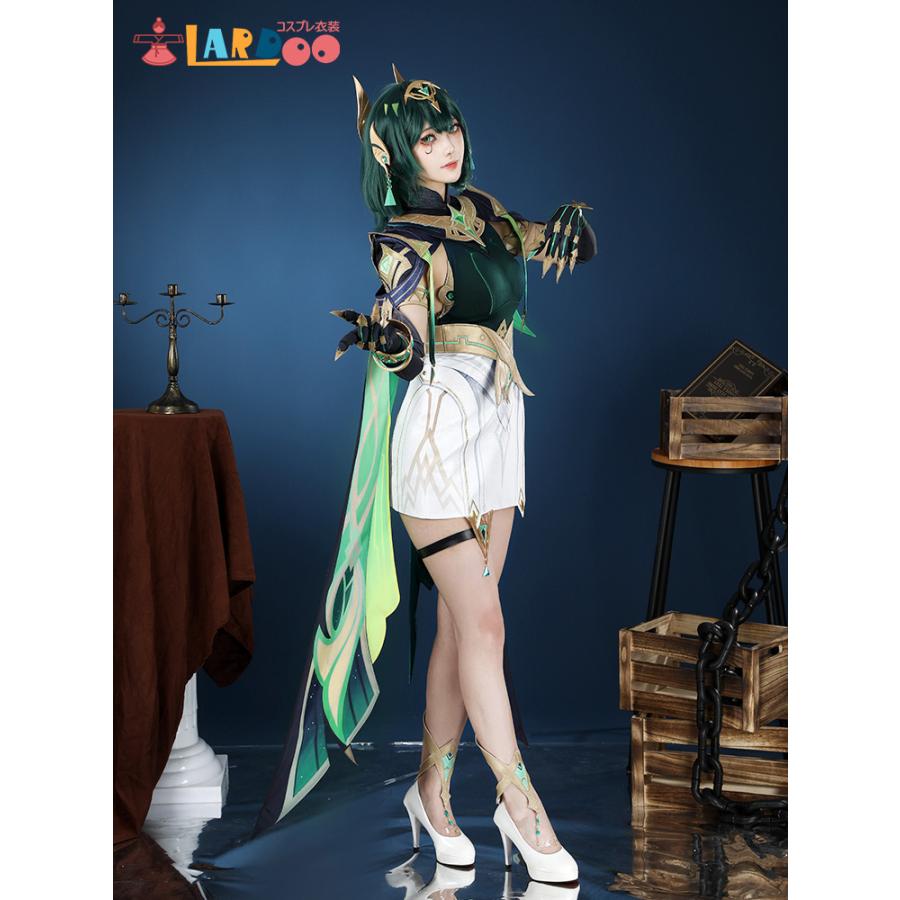 原神 ネフェル コスプレ 衣装 女性M 原神 Genshin ナド・クライ ネフェル-Nefer コスプレ衣装