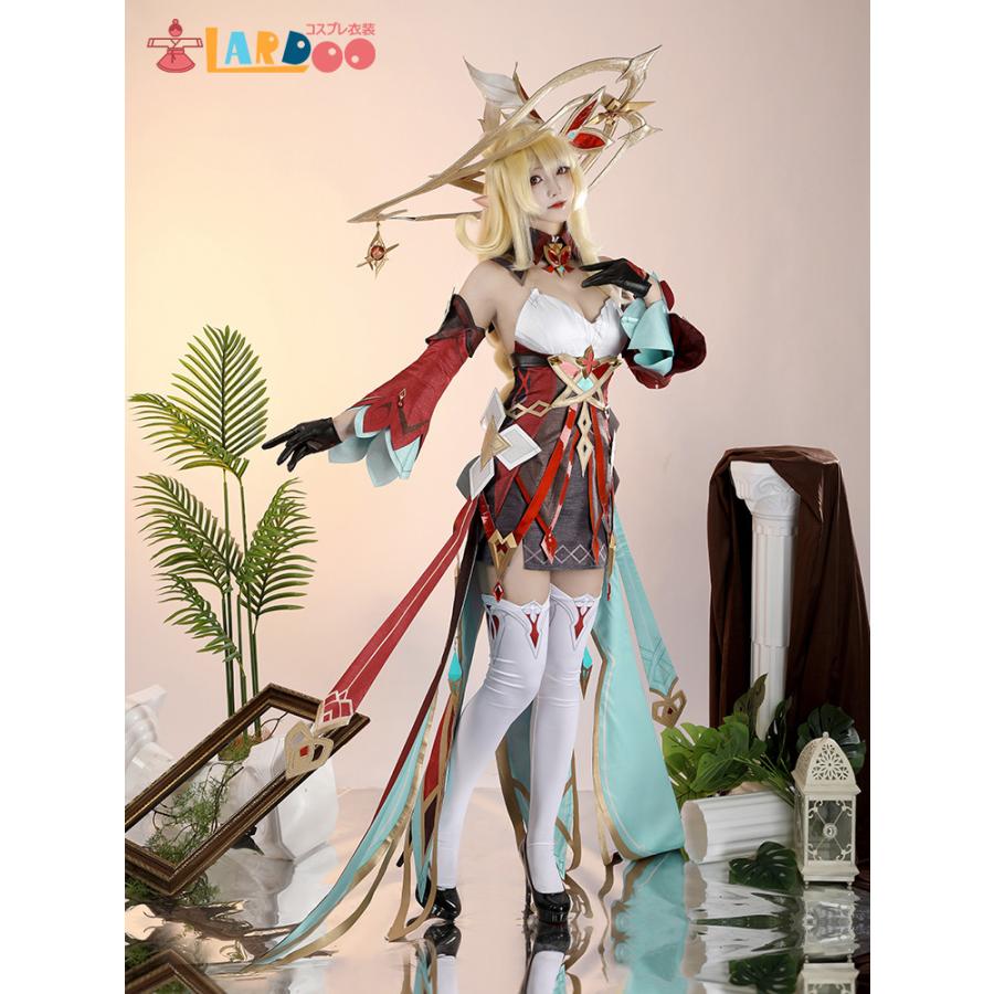 原神 Genshin 魔女会・コードA アリス-Alice コスプレ衣装