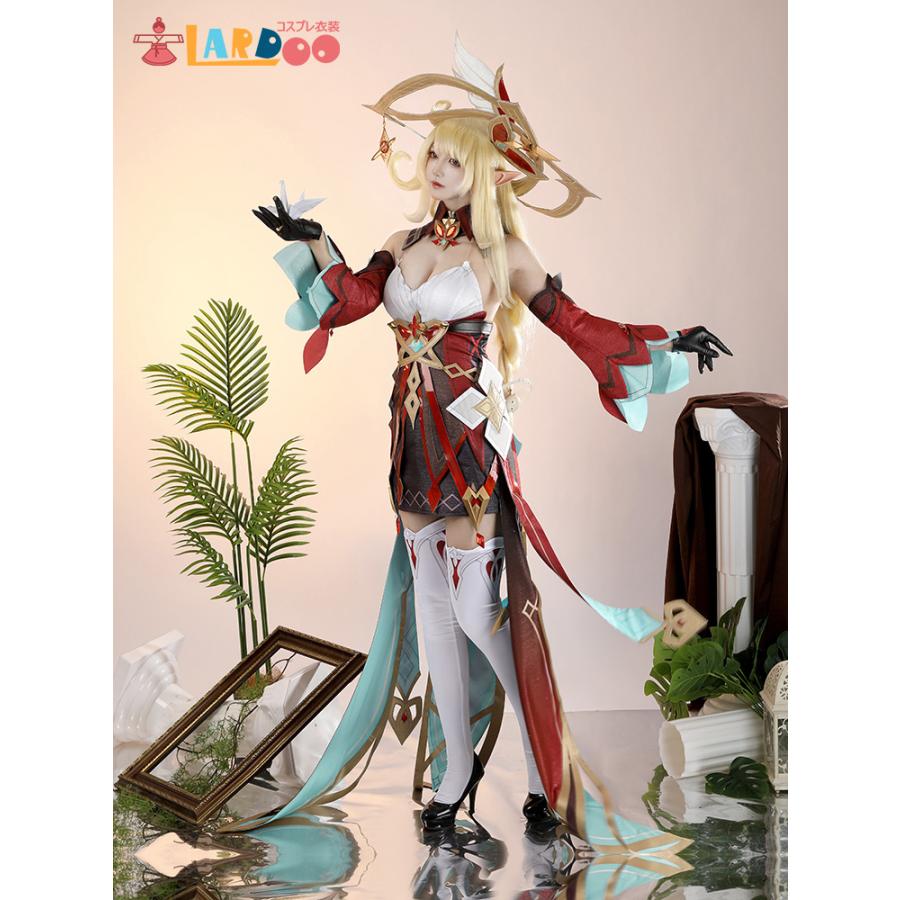 原神 Genshin 魔女会・コードA アリス-Alice コスプレ衣装