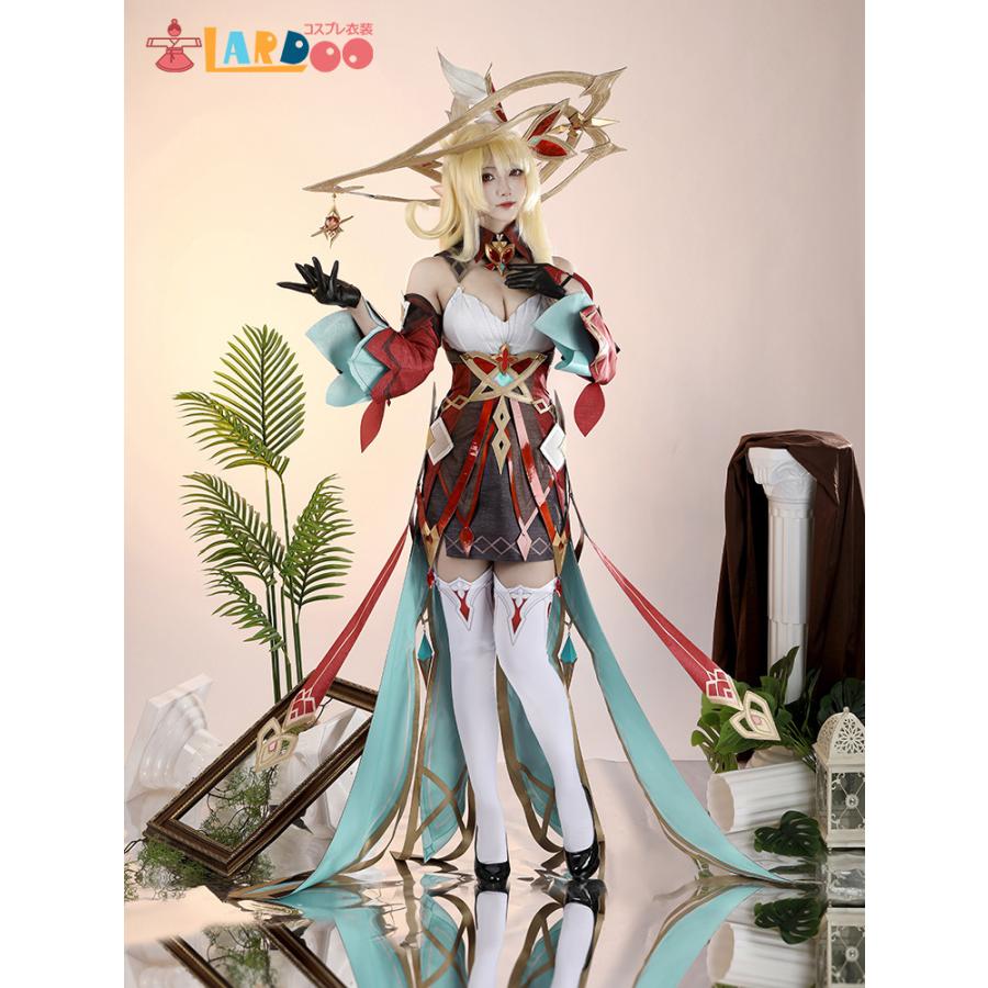 原神 Genshin 魔女会・コードA アリス-Alice コスプレ衣装