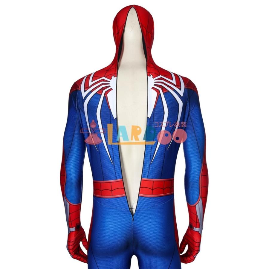 スパイダーマン SPIDER-MAN PS4 ジャンプスーツ コスプレ衣装 cosplay コスチューム｜lardoo-store｜06