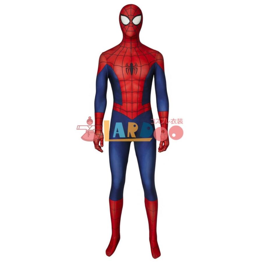 スパイダーマン:ファー・フロム ・ホーム Spider-Man Far From H ome ジャンプスーツ コスチュー ム コスプレ衣装 cosplay コスプ レ｜lardoo-store｜02