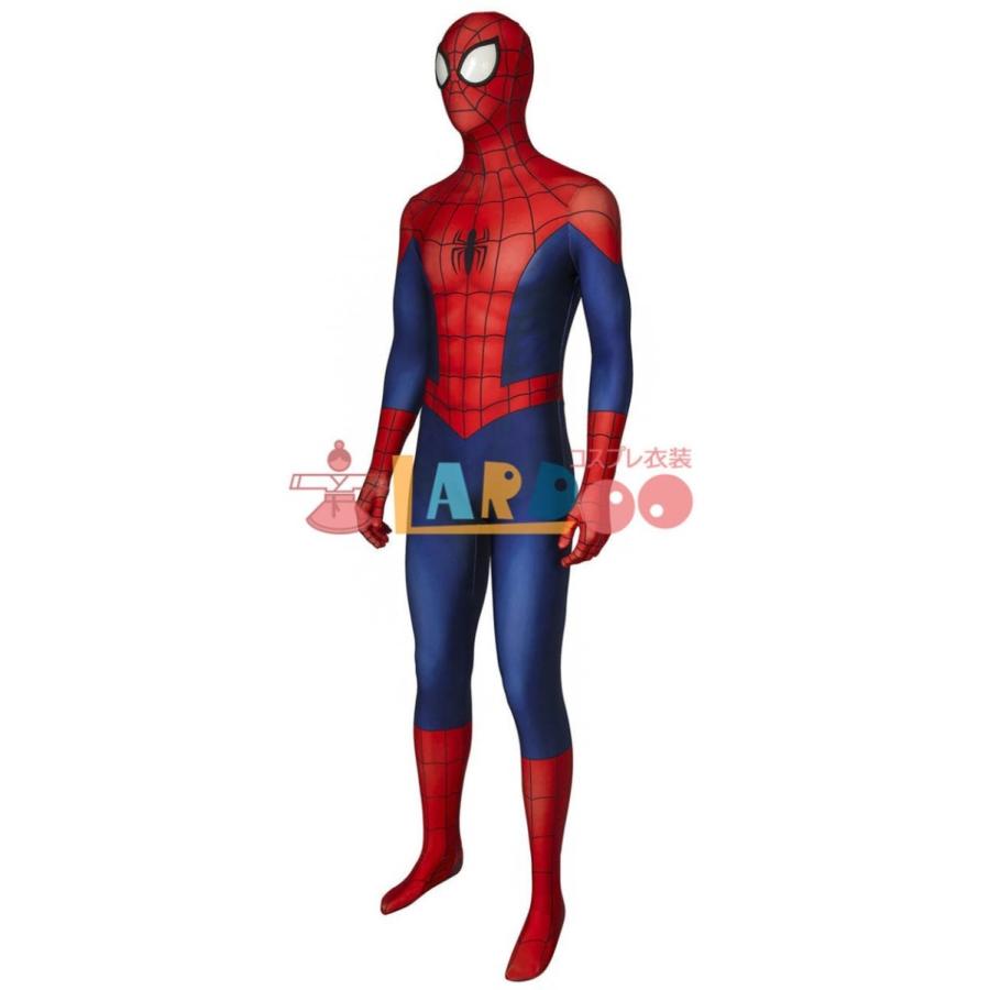 スパイダーマン:ファー・フロム ・ホーム Spider-Man Far From H ome ジャンプスーツ コスチュー ム コスプレ衣装 cosplay コスプ レ｜lardoo-store｜03