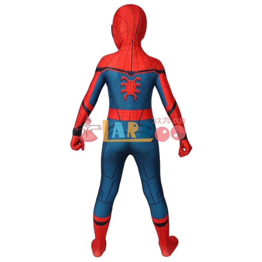 スパイダーマン ピーター・パーカー Spider-Man Spiderman Peter・Parker ジャンプスーツ コスチューム コスプレ衣装｜lardoo-store｜04