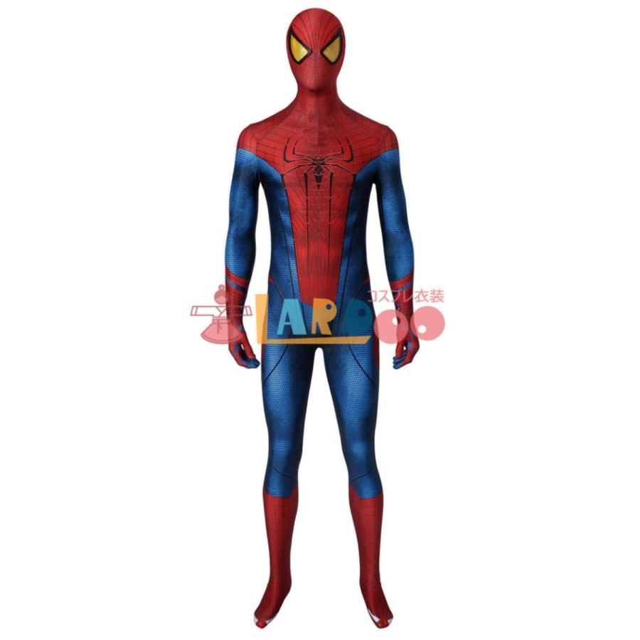アメイジング・スパイダーマン スパイダーマン Spiderman ジャンプスーツ コスチューム コスプレ衣装 cosplay コスプレ｜lardoo-store｜02