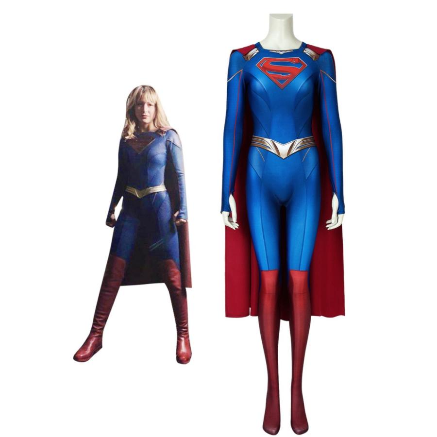 スーパーガール シーズン5 Supergirl Zentai Jumpsuit ジャンプ スーパーガール シーズン5 Supergirl Zentai Jumpsuit ジャンプ