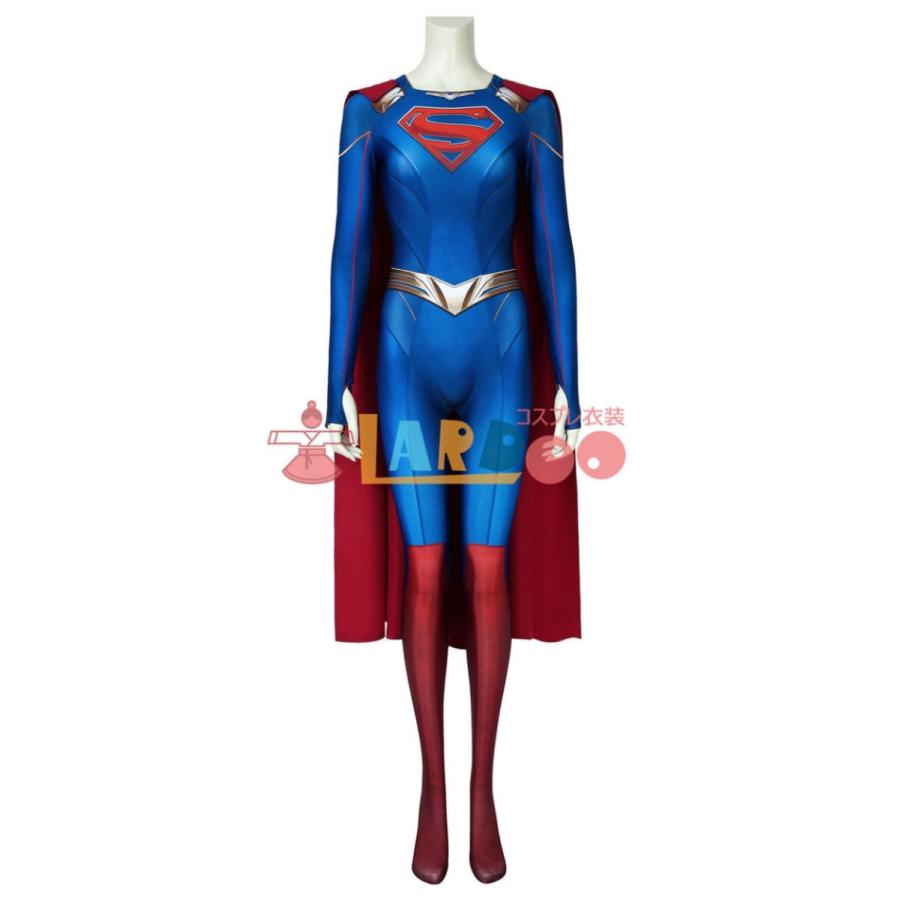 スーパーガール シーズン5 Supergirl Zentai Jumpsuit ジャンプスーツ コスチューム コスプレ衣装 cosplay