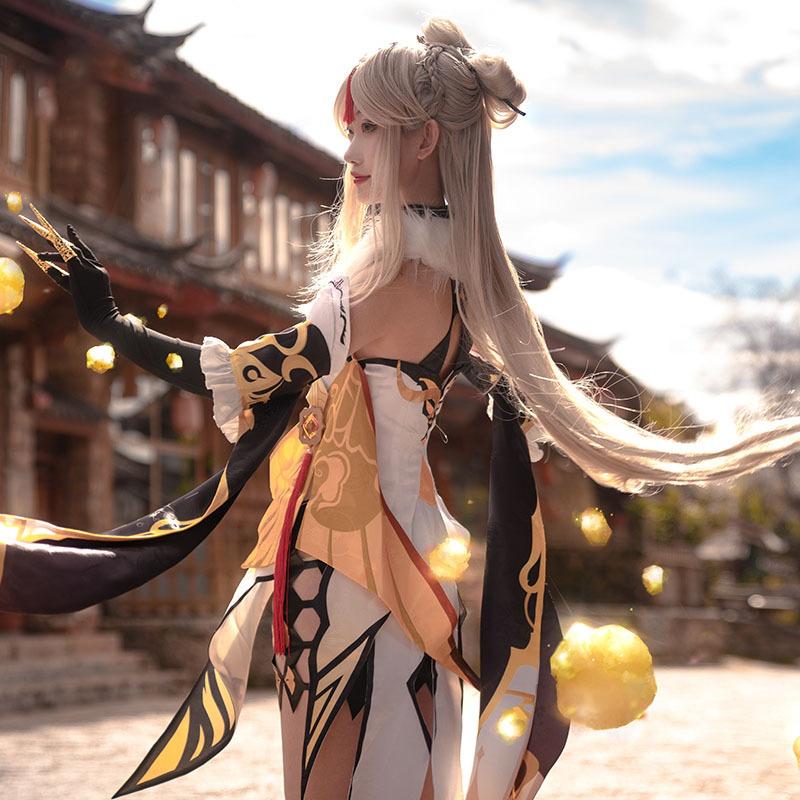 原神 Genshin げんしん 凝光(ギョウコウ) コスプレ衣装 原神 Genshin げんしん 凝光(ギョウコウ) コスプレ衣装