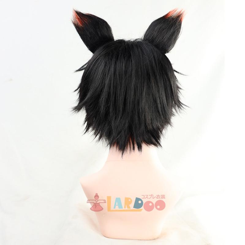 アークナイツ ア 耳付きコスプレウィッグ ネット付き 耐熱 cosplay｜lardoo-store｜04